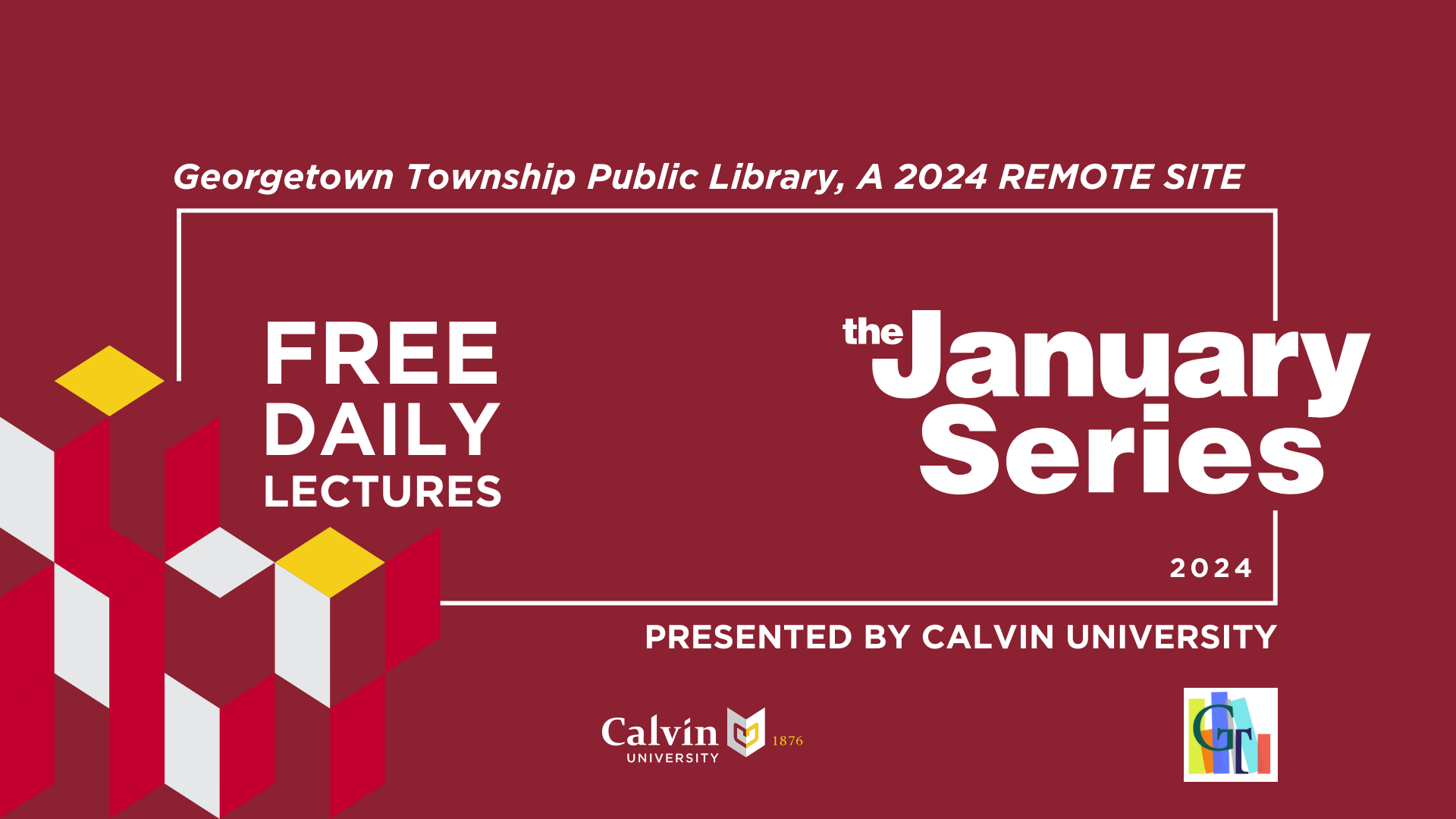 Virtual Calvin January Series Robert Township